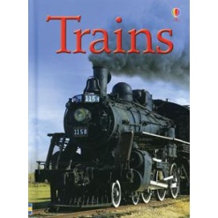 Trains by Usborne
