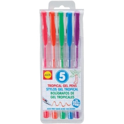 Tropical Gel Pens by Alex