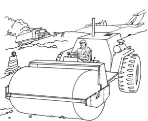 Trucks Coloring Book by Dover Publications 2