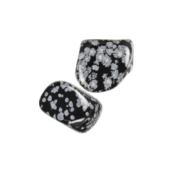 Tumbled Snowflake Obsidian by A2Z Science