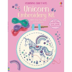 Unicorn Embroidery Kit by Usborne