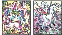 Unicorns Magic Painting Book by Usborne 2