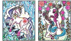 Unicorns Magic Painting Book by Usborne 3