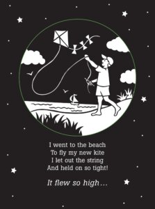 Up Up and Away Bedtime Shadow Book by Peter Pauper Press 2