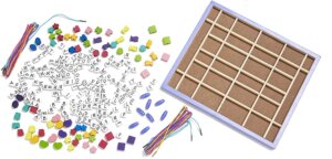 Wooden Alphabet Stringing Beads by Melissa Doug 2