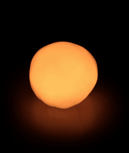 Amber Thinking Putty Glow Series by Crazy Aarons 2