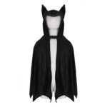 Black Batman Cape with Hood by Great Pretenders 2