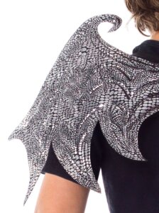 Black Dragon Wing and Mask Set by Little Adventures 4