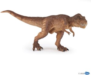 Brown Running T Rex Figure by Papo 1