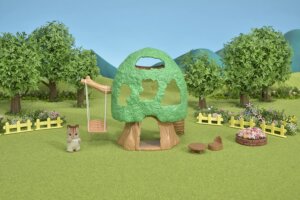 Calico Critters Baby Tree House by Epoch Everlasting Play 4