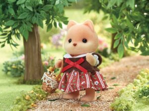 Calico Critters Caramel Dog Family by Epoch Everlasting Play 3