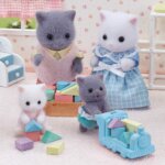 Calico Critters Persian Twins by Epoch Everlasting Play 4