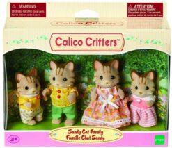 Calico Critters Sandy Cat Family by Epoch Everlasting Play 1