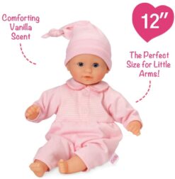 Calin Charming Pink Pastel Baby Doll by Corolle 2