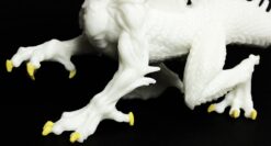 Glow in the Dark Snow Dragon Figure by Safari 5