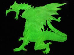 Glow in the Dark Snow Dragon Figure by Safari 7