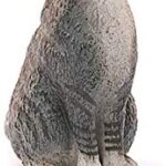 Grey Sitting Cat Figure by Schliech 4