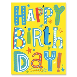 Happy Birthday Enclosure Card by Peaceable Kingdom