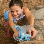 Ice Dragon Figure by Safari 6