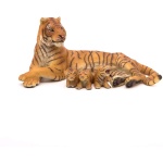 Lying Tigress Nursing 3 Cubs Figure by Papo