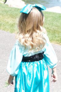 Mermaid Day Dress with Bow Medium 3 5 Years by Little Adventures 5 scaled