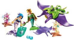 Mermaid Pearl Collectors with Manta Ray by Playmobil 3