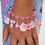 Pink Chain Bracelet by Charm It 1