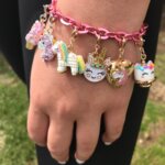 Pink Chain Bracelet by Charm It 2