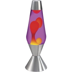 PurpleYellow Large Lava Lamp by Schylling