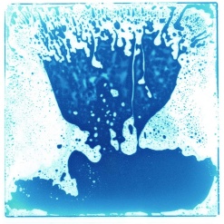 Surfloor Liquid Tile Mat Blue by Spooner