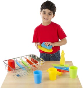 Wash Dry Dish Set by Melissa Doug 3