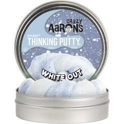 White Out Thinking Putty Hyperdot Series by Crazy Aarons