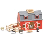 Wooden Fold Go Barn by Melissa Doug