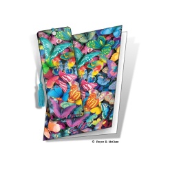 Butterfly Magic 3D Card with Bookmark by Artgame