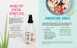 Girls Home Spa Lab All Natural Recipes Healthy Habits and Feel Good Activities to Make You Glow by Workman 1