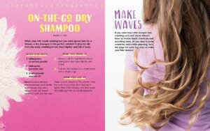 Girls Home Spa Lab All Natural Recipes Healthy Habits and Feel Good Activities to Make You Glow by Workman 4