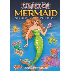 Glitter Mermaid Sticker Paper Doll by Dover Publications