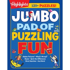 Highlights Jumbo Pad of Puzzling Fun by Penguin Random House