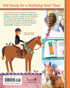 Horse Play 25 Crafts Party Ideas Activities for Horse Crazy Kids by Workman 1