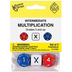 Intermediate Multiplication Dice by Koplow Games