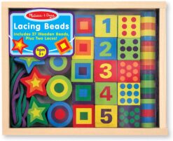 Lacing Beads in an Box by Melissa Doug 1