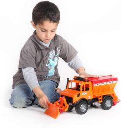 MB Unimog with Snow Plow by Bruder 5