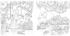 Magical Jungle An Inky Expedition and Coloring Book for Adults by Penguin Random House 7