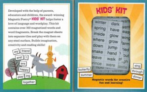 Magnetic Poetry Kids Kit by Magnetic Poetry 1