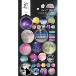 My Space Gel Stickers by BC USA