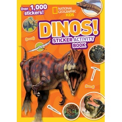 National Geographic Kids Dinos Sticker Activity Book by Penguin Random House
