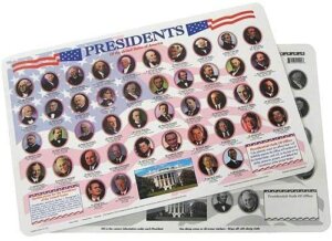 Presidents Placemat by Painless Learning 1