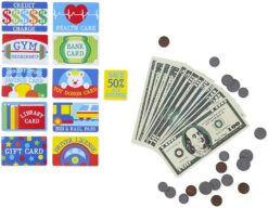 Pretend to Spend Wallet by Melissa Doug 3