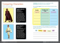 Star Wars Workbook 3rd Grade Reading and Writing by Workman 4