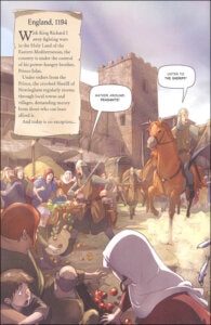 The Adventures of Robin Hood A Graphic Novel by Usborne 2